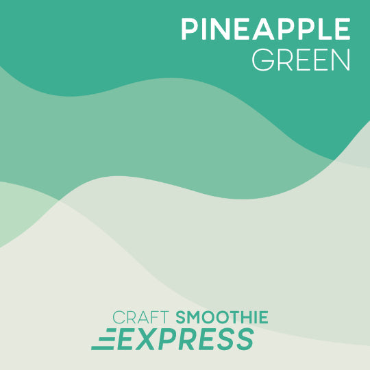 Pineapple Green smoothie pouch by Craft Smoothie Express