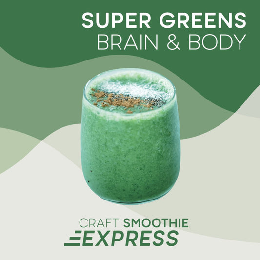 SUPER GREENS Brain & Body Superfood Smoothie